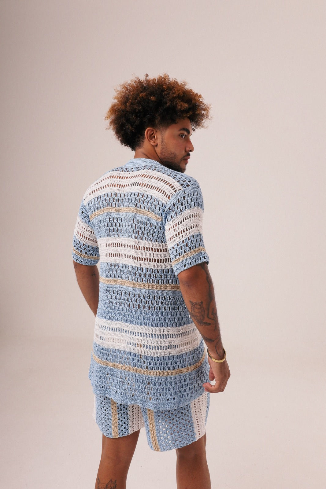 CONJUNTO MASCULINO AZUL MARÉ